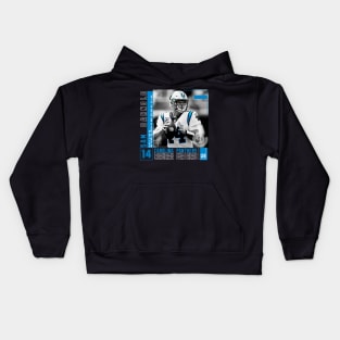 Sam Darnold Paper Poster Kids Hoodie